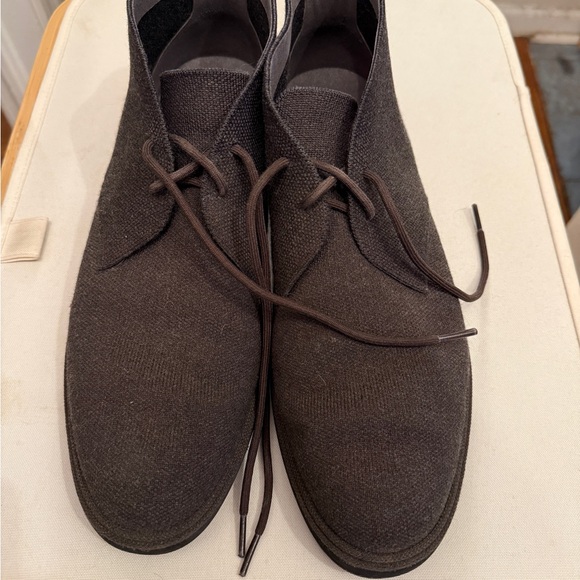 Rothy\'s Dark Brown Knit Chukka Boots main image 5